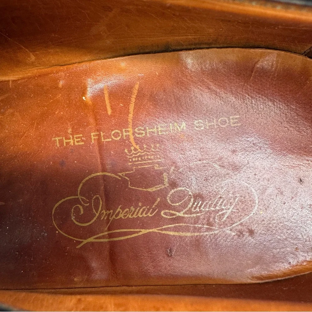 Florsheim black leather